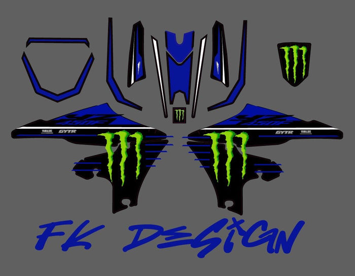KIT DéCO 250/450 YZF MONSTER 2022