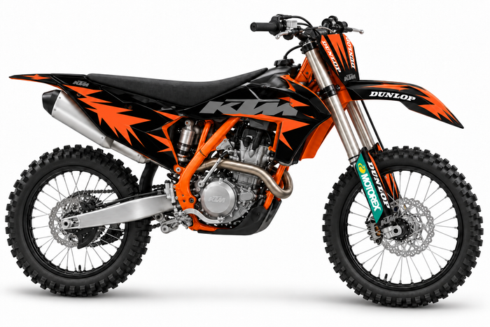 Déco KTM – Orange et noir