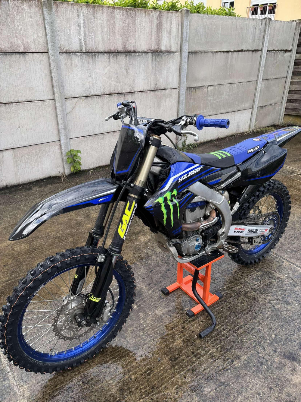 Moto après personnalisation